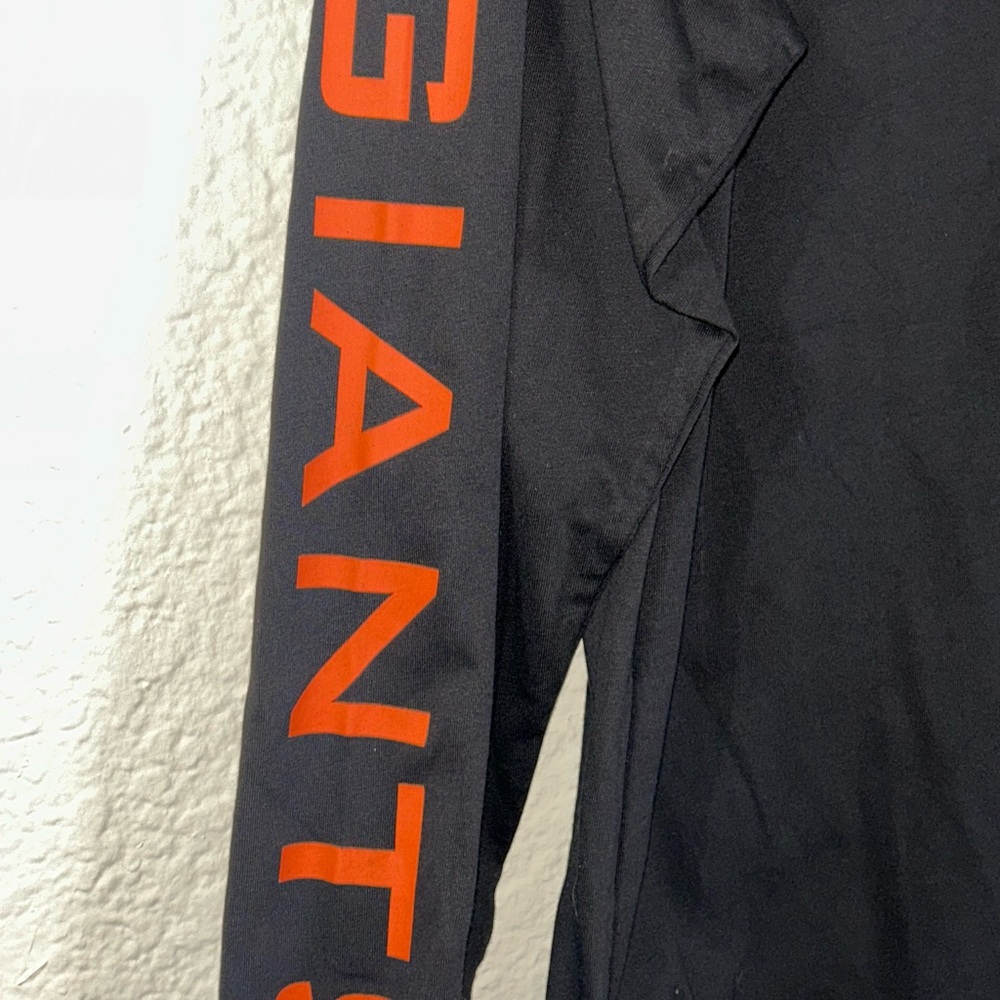 MLB San Francisco Giants Black Long Sleeve Police Law Enforcment Shirt Small - Picture 2 of 9